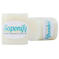 Two blocks of Saponify shea butter melt and pour soap base