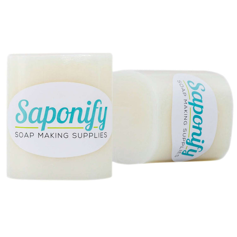 Two blocks of Saponify shea butter melt and pour soap base